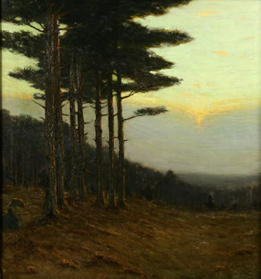 Pines at Sunset by Charles Warren Eaton - Auction record, sale price, and art valuation. Compare with similar artists and explore comparable artworks.