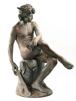 Seated Mercury