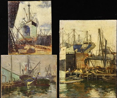 Shipyard Scenes (3)