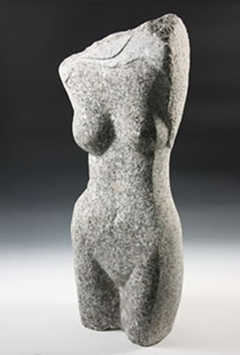 Standing Female Nude Torso