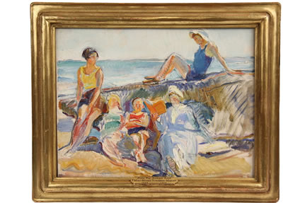Sample artwork by Mary Stuard Townsend Mason (1886 - 1964), known for landscape with buildings and trees, harbor, figure and floral still life painting - View similar artists and auction records