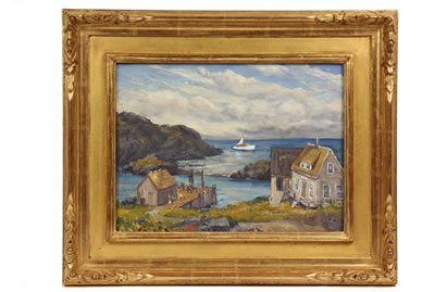 "The Maine Shore (Monhegan)"