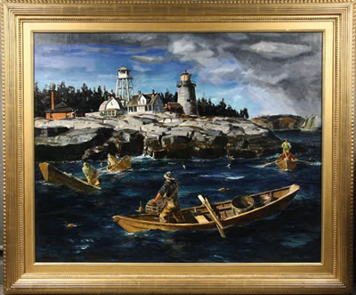 "Happy Lobstering Ground, Whitehead Island, Lower Penobscot Bay"