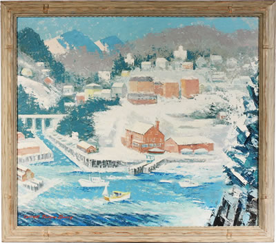 Rockport Harbor, Winter