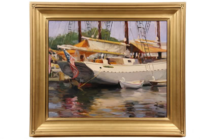 "Schooners at Rest"