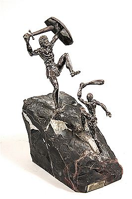 "David and Goliath"