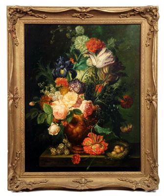 Dutch Style Floral Still Life