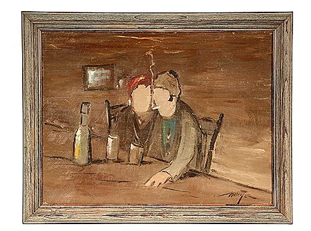 Couple in Cafe