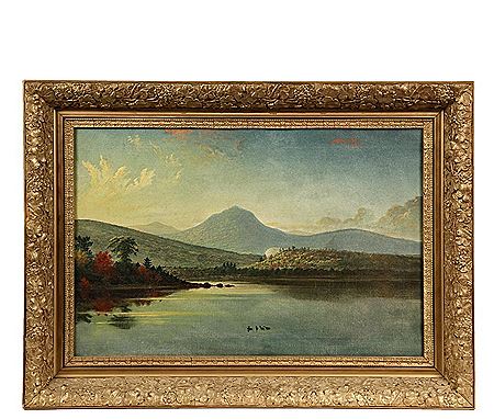 "Mount Kearsarge" by Gideon Bradbury - Auction record, sale price, and art valuation. Compare with similar artists and explore comparable artworks.