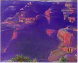Grand Canyon by Joe Waano-Gano - Auction record, sale price, and art valuation. Compare with similar artists and explore comparable artworks.