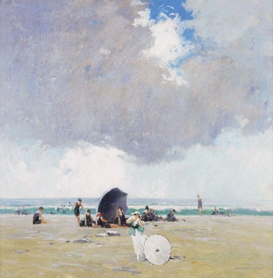 Sample artwork by Frederick Milton Grant (1886 - 1959), known for landscape, genre and still life painting - View similar artists and auction records
