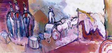 Circus by Lester Schwartz - Auction record, sale price, and art valuation. Compare with similar artists and explore comparable artworks.