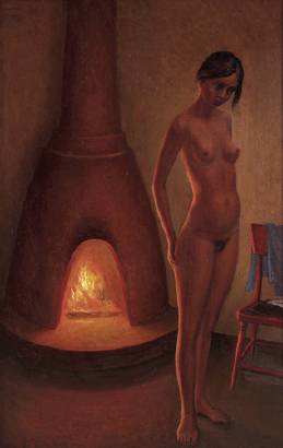 Nude in an Interior with Kiva by Eli Levin - Auction record, sale price, and art valuation. Compare with similar artists and explore comparable artworks.