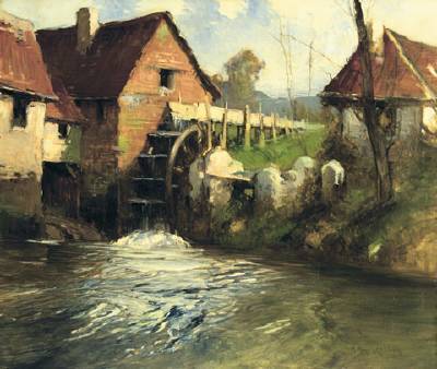 Old Water Mill in Normandy