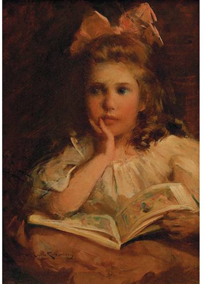 Girl with Bow