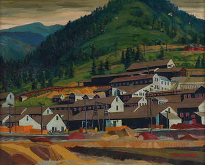Lucky Lady Mine (Mullan Idaho) by Grace Lysinger Hamilton - Auction record, sale price, and art valuation. Compare with similar artists and explore comparable artworks.