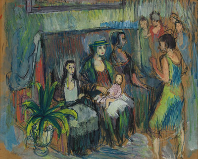 Figures Waiting