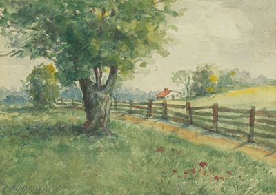 The Fence Line by Charles Nicolai - Auction record, sale price, and art valuation. Compare with similar artists and explore comparable artworks.