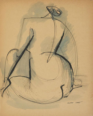 Figure by Glenn Gant - Auction record, sale price, and art valuation. Compare with similar artists and explore comparable artworks.