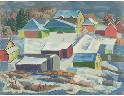 Farm, Colorado by Paul Kauvar Smith - Auction record, sale price, and art valuation. Compare with similar artists and explore comparable artworks.
