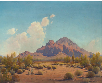 Desert Landscape, c. 1940