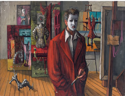 Portrait of Dean Meeker: Self-portrait