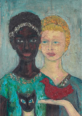 "Peace" by Margaret Taylor Goss Burroughs - Auction record, sale price, and art valuation. Compare with similar artists and explore comparable artworks.