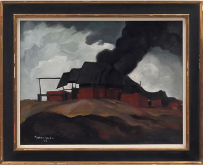 Old Mill, 1936 by Oscar Thalinger - Auction record, sale price, and art valuation. Compare with similar artists and explore comparable artworks.