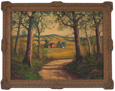 Farm Scene, c. 1945