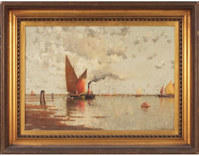 Approaching Venice, c. 1900