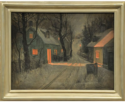 "Cabins at Night"