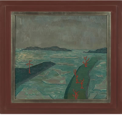 "Ice in the Harbor" by Frederick Remahl - Auction record, sale price, and art valuation. Compare with similar artists and explore comparable artworks.