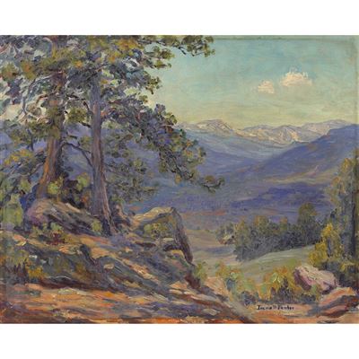 "Mount Evans from Genessee"