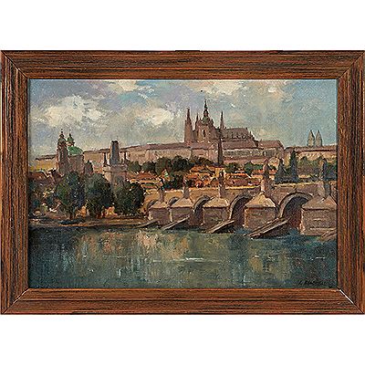 Sample artwork by Ladislav Ehrlich (1886 - 1965), known for painting - View similar artists and auction records