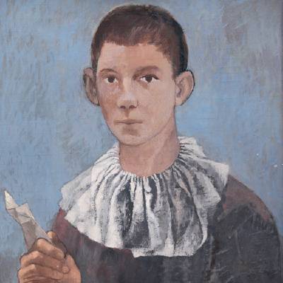 Portrait of a Boy by Stanley Mitruk - Auction record, sale price, and art valuation. Compare with similar artists and explore comparable artworks.