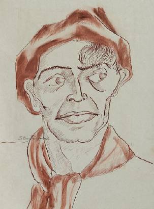 Portrait of a Man by Sheila Ellsworth Burlingame - Auction record, sale price, and art valuation. Compare with similar artists and explore comparable artworks.