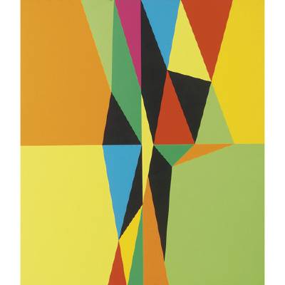 Prismatic Arrangement by J Jesse McVicker - Auction record, sale price, and art valuation. Compare with similar artists and explore comparable artworks.