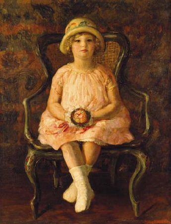 Portrait of Barbara Benedict, Age 3
