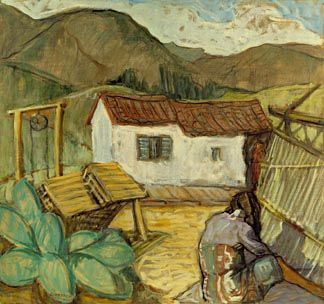 At the Loom by Oscar Gieberich - Auction record, sale price, and art valuation. Compare with similar artists and explore comparable artworks.
