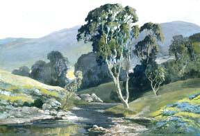 Stream in the Valley, Southern Calif by Albert Jacobson - Auction record, sale price, and art valuation. Compare with similar artists and explore comparable artworks.