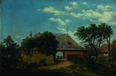 Ferme suisse by François Louis Fritz Niederhausern - Auction record, sale price, and art valuation. Compare with similar artists and explore comparable artworks.
