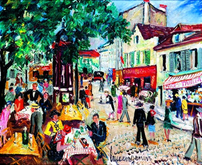 PLACE DU TERTRE À MONTMARTRE