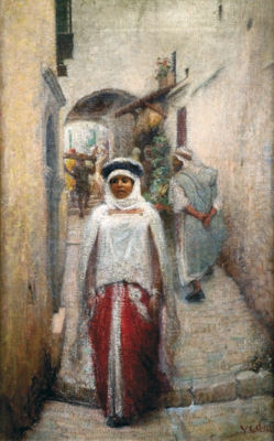 Sample artwork by Eugene Vincent Vidal (1850 - 1908), known for figure and genre painting - View similar artists and auction records