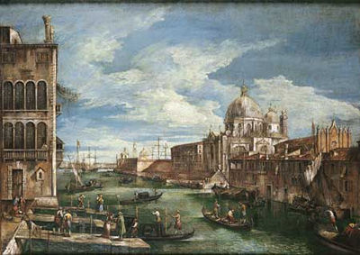 Sample artwork by Marco Grubacs (1839 - 1910), known for land-and cityscape paintings, scenes of venice - View similar artists and auction records