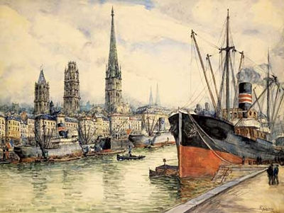 LE PORT DE ROUEN