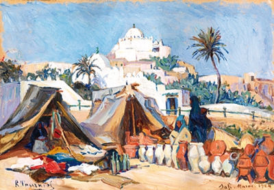 MARCHAND DE POTERIES À SALÉ