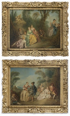 La Balançoire; la Danse (Pair)
