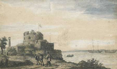 LA CANONNADE DU FORT CÔTIER