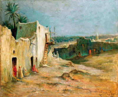 SCÈNE DE VILLAGE