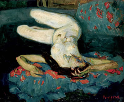 Femme allongée